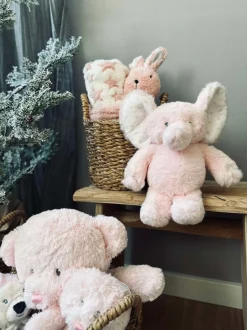 VIAMAJA Mini Maja<Bamse Elefant 25cm - Lyserød