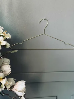 VIAMAJA Garderobe Opbevaring<Bøjler - Sæt af 5 stk / Golden