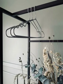 VIAMAJA Garderobe Opbevaring<Bøjler - Sæt af 3 stk / Grå