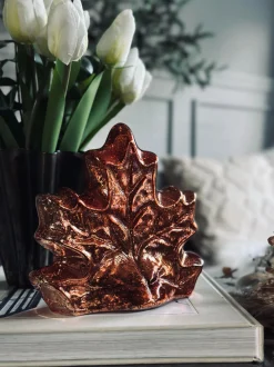 VIAMAJA Lamper|Mushroom Lamper<Blad med led lys og timer - Flere farver