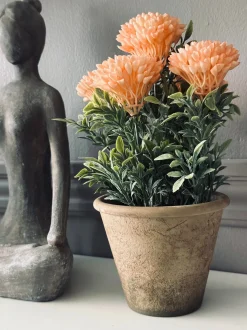 VIAMAJA Blomster|Påske<Blomst i rustik potte - Coral