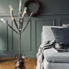 VIAMAJA Lys Og Led|Blomster<Blomst med LED lys 90 cm - Grey