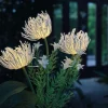 VIAMAJA Lys Og Led|Udendørs Led<Blomst med solceller - Spider Lili hvid