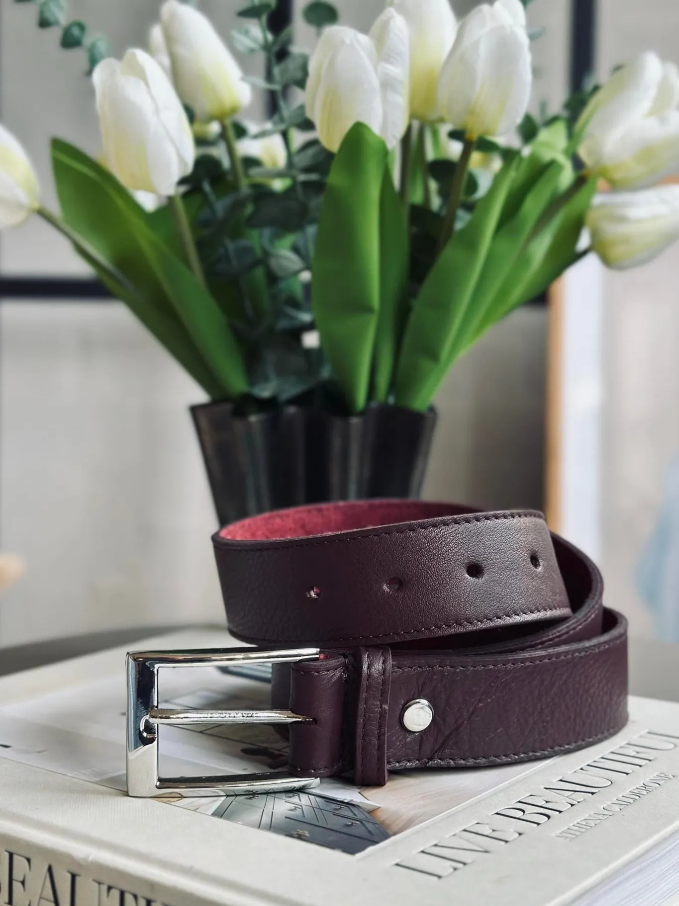 VIAMAJA Bælter<Bælte 3,5 cm - OX blood