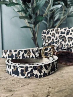 VIAMAJA Bælter<Bælte Aura Leopard – 85 cm