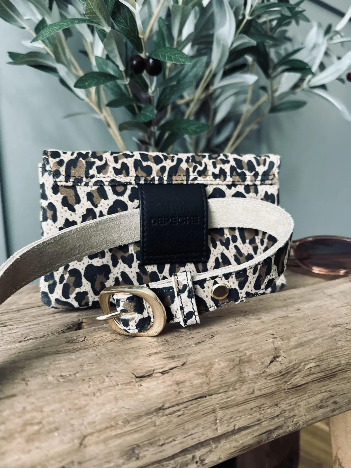 VIAMAJA Bælter<Bælte Aura Leopard – 85 cm