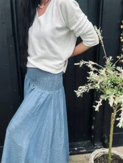 VIAMAJA Bluser<Bluse Dagmar super blød kvalitet – Off white
