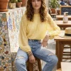 VIAMAJA Bluser<Bluse DOTS - Gul