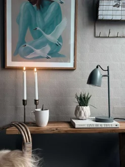 VIAMAJA Lamper<Bordlampe - Grå metal
