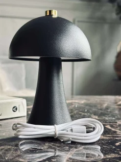 VIAMAJA Lamper|Mushroom Lamper<Bordlampe Mini Touch - Sort