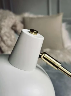 VIAMAJA Lamper<Bordlampe Retro - Hvid / guld