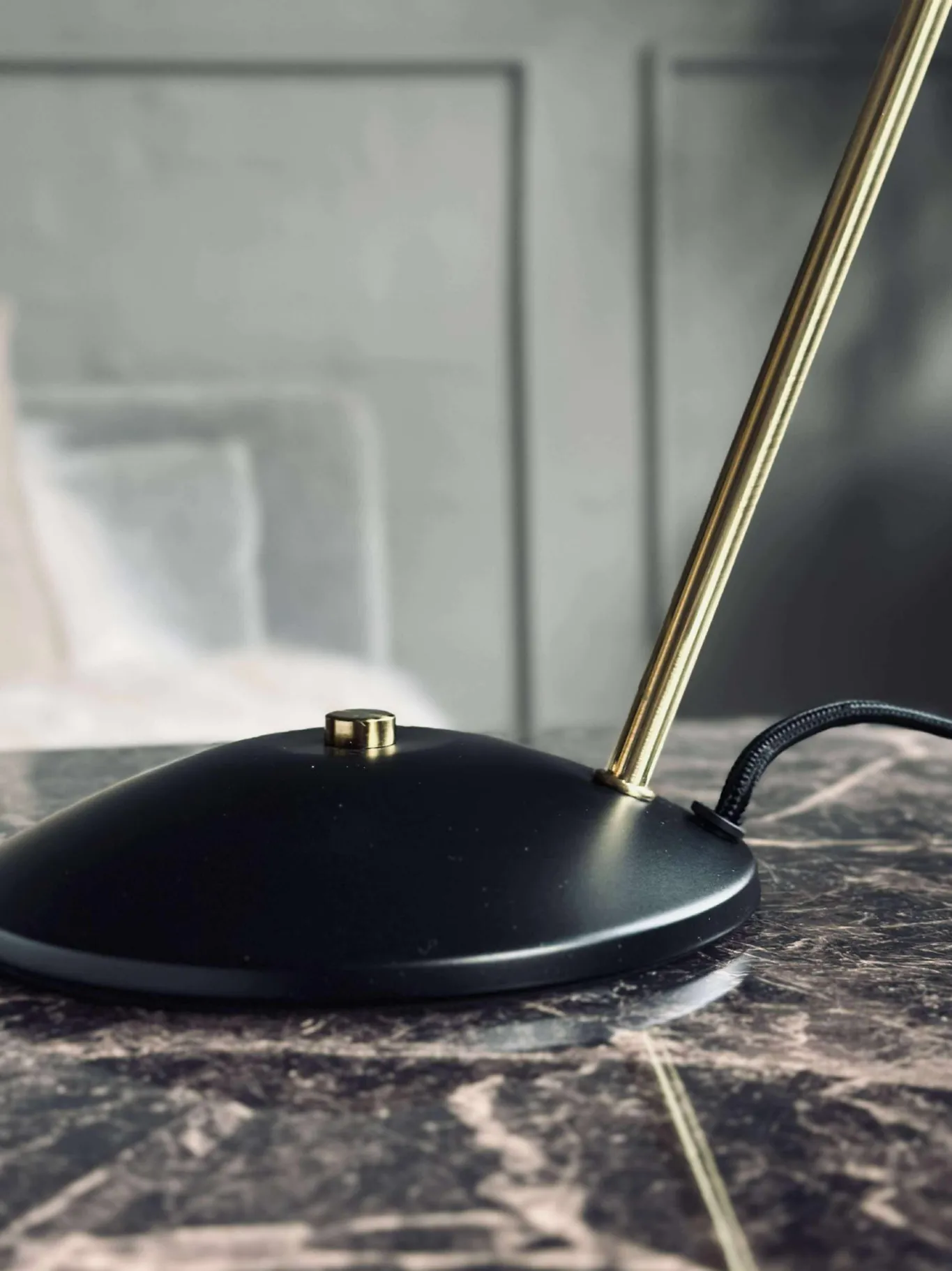 VIAMAJA Lamper<Bordlampe Retro - Sort / guld
