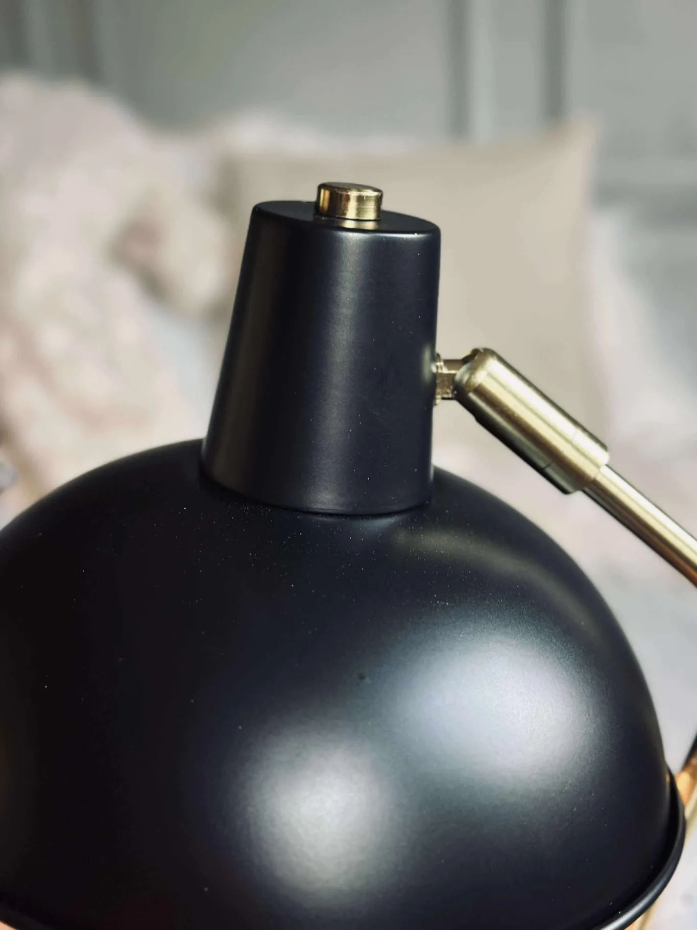 VIAMAJA Lamper<Bordlampe Retro - Sort / guld