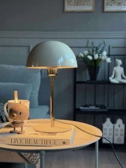 VIAMAJA Lamper|Mushroom Lamper<Bordlampe Sand / guld