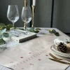 VIAMAJA Duge Og Mundservietter|Jul<Bordløber Jul - 40x140 cm - Beige