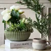 VIAMAJA Urtepotter|Interiør<Bowl i beton look - Grøn