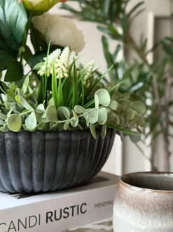 VIAMAJA Urtepotter|Interiør<Bowl i beton look - Stone