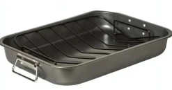 VIAMAJA Alt Til Bagning|Restparti<Bradepande med rist - Nonstick