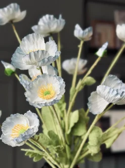 VIAMAJA Blomster<Buket blå valmuer