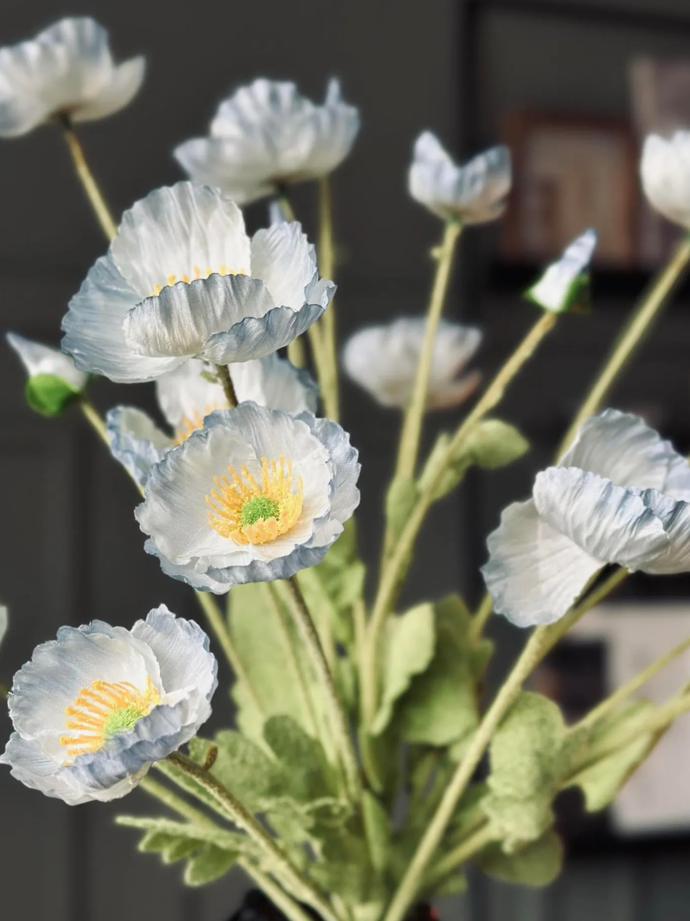 VIAMAJA Blomster<Buket blå valmuer