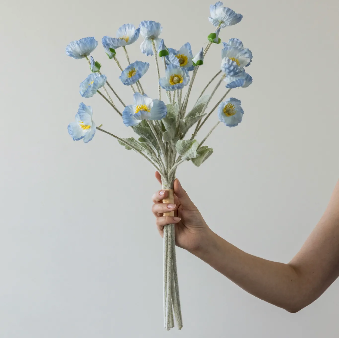 VIAMAJA Blomster<Buket blå valmuer