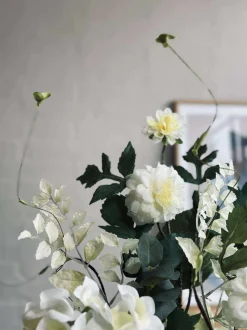 VIAMAJA Blomster<Buket Hortensia - Hvid