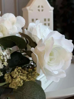 VIAMAJA Blomster<Buket med hortensia - Hvid
