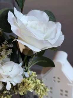 VIAMAJA Blomster<Buket med hortensia - Hvid