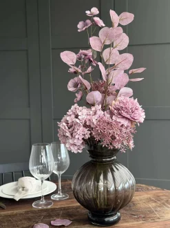 VIAMAJA Blomster<Buket med hortensia - Syren / pink
