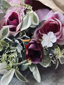 VIAMAJA Blomster<Buket med roser - Pink