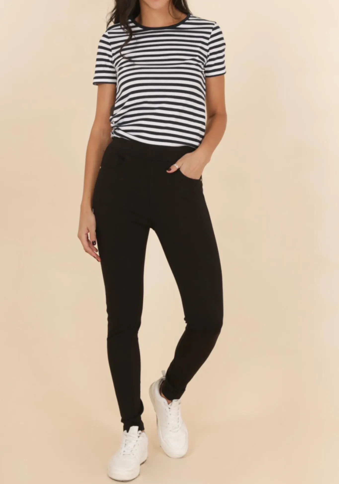 VIAMAJA Bukser<Bukser Amalie Stretchy Plus Size 38-50