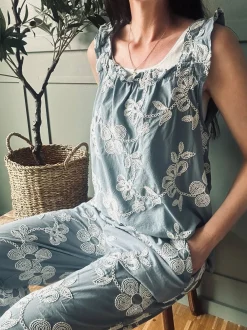 VIAMAJA Bukser<Bukser Amira blue