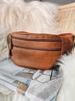 VIAMAJA Bæltetasker<Bumbag – LINA cognac