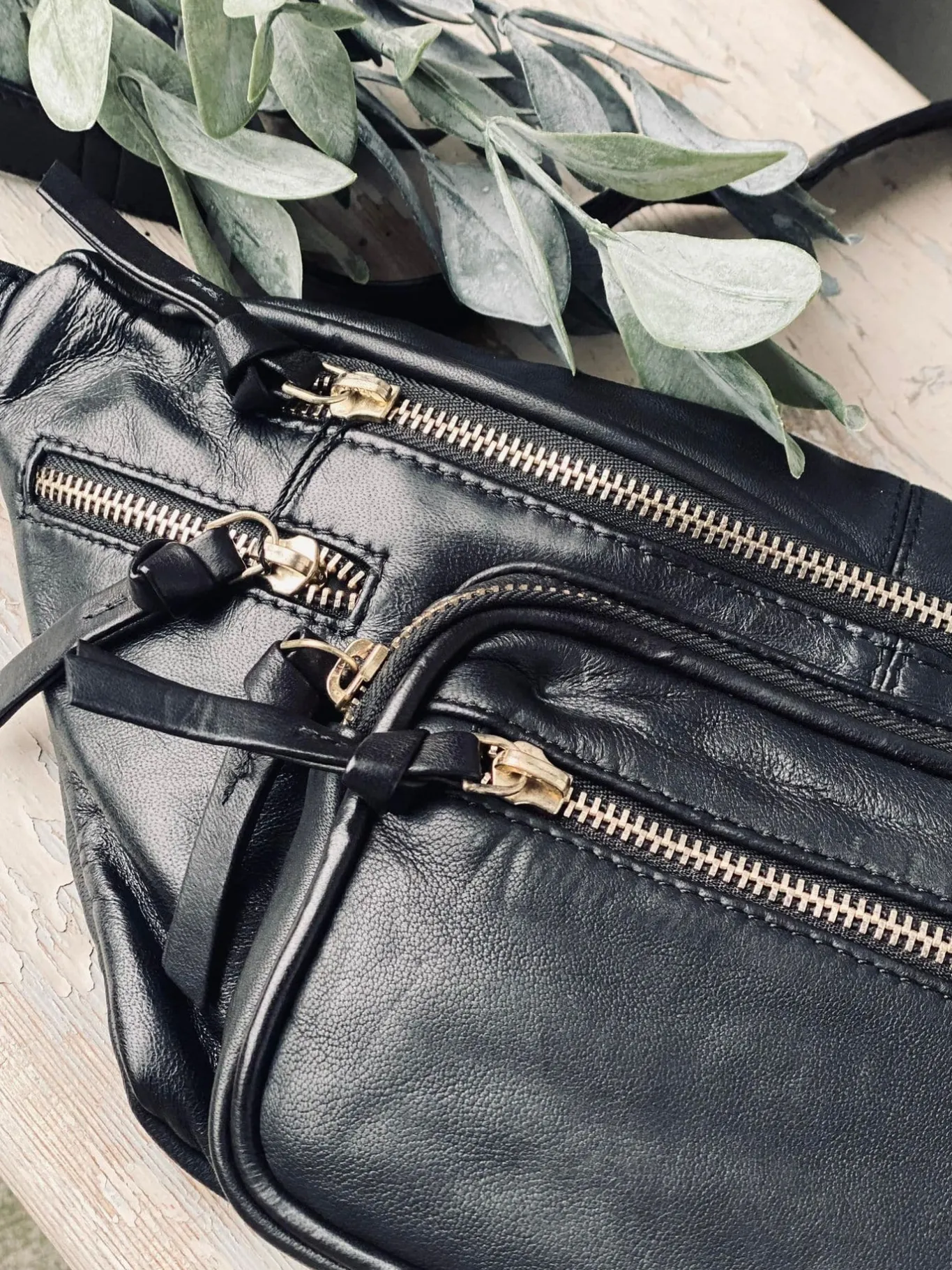 VIAMAJA Bæltetasker<Bumbag - VINTAGE Black / Gold