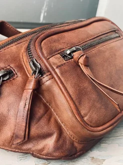 VIAMAJA Bæltetasker<Bumbag - VINTAGE Dark cognac