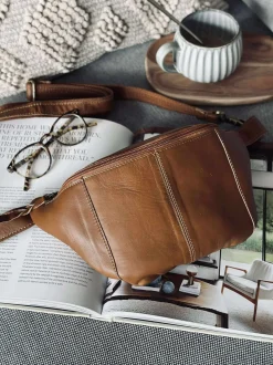 VIAMAJA Bæltetasker|Restparti<Bumbag Anna - Cognac