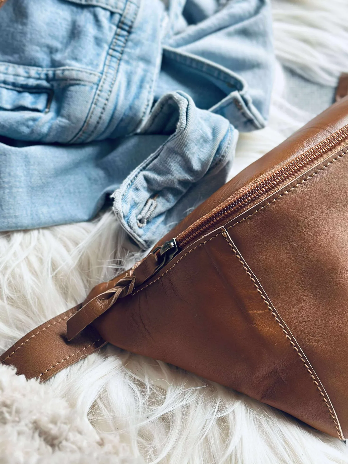 VIAMAJA Bæltetasker|Restparti<Bumbag Anna - Cognac