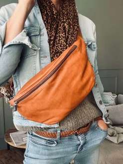 VIAMAJA Bæltetasker<Bumbag Aura Big Cognac