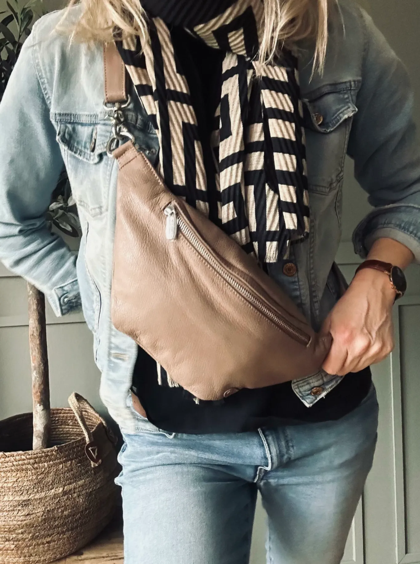 VIAMAJA Bæltetasker<Bumbag Aura Dusty taupe