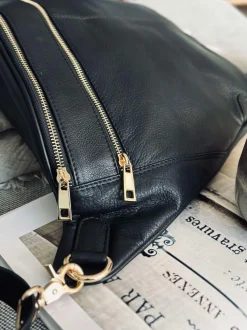 VIAMAJA Bæltetasker<Bumbag BIG Astrid - Black / Gold