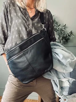 VIAMAJA Bæltetasker<Bumbag BIG Astrid - Black / Silver