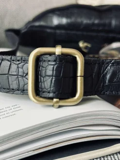 VIAMAJA Bæltetasker<Bumbag Black croco