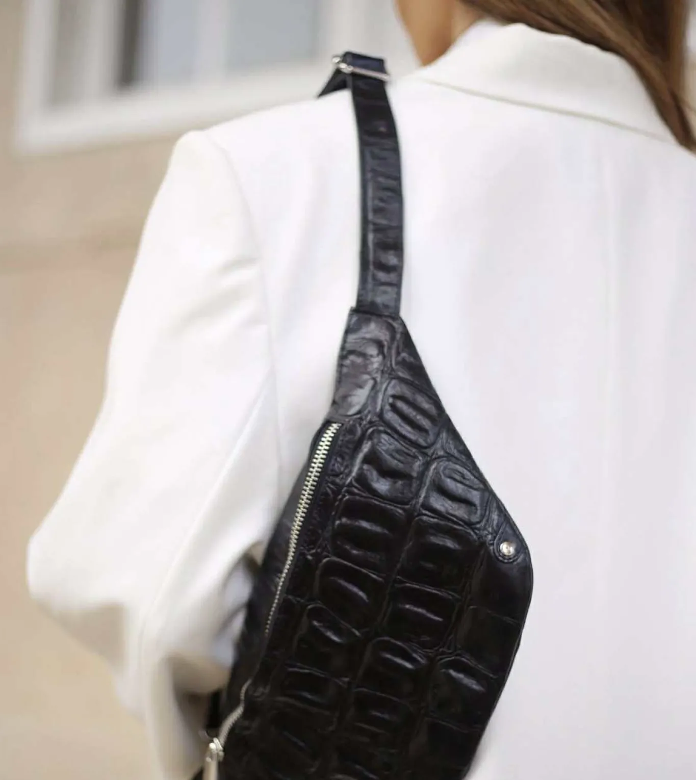 VIAMAJA Bæltetasker<Bumbag Croco deluxe