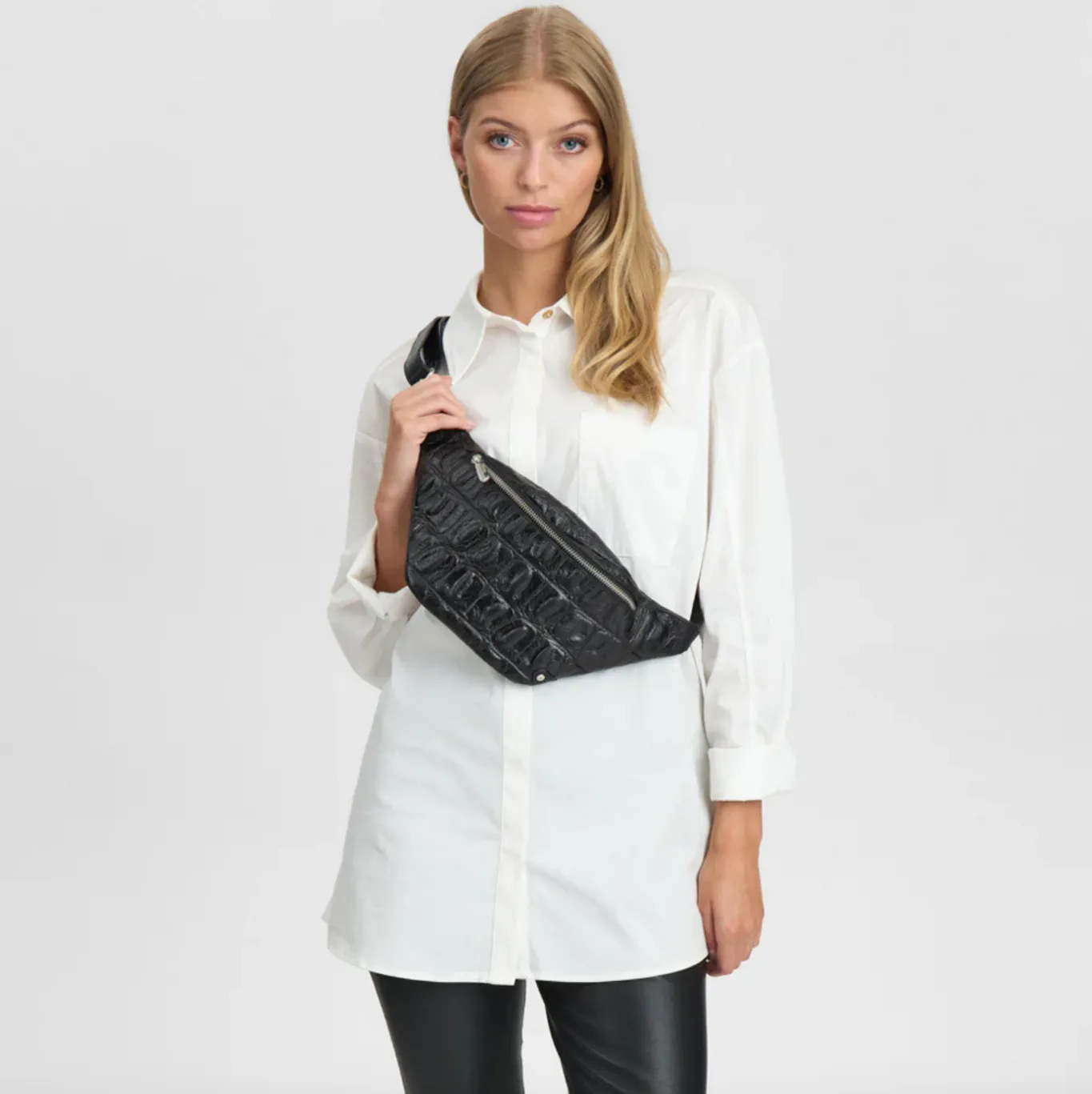 VIAMAJA Bæltetasker<Bumbag Croco deluxe