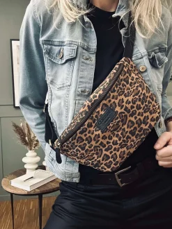 VIAMAJA Bæltetasker<Bumbag Daily Leopard dark