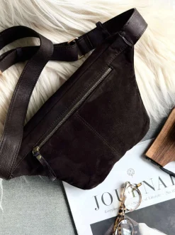 VIAMAJA Bæltetasker|Læder Tasker<Bumbag Julia Ruskind - Dark coffee