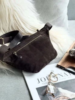 VIAMAJA Bæltetasker|Læder Tasker<Bumbag Julia Ruskind - Dark coffee