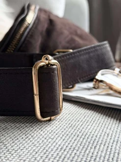 VIAMAJA Bæltetasker|Læder Tasker<Bumbag Julia Ruskind - Dark coffee
