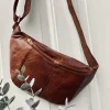 VIAMAJA Bæltetasker|Læder Tasker<Bumbag JUNE - Dark cognac