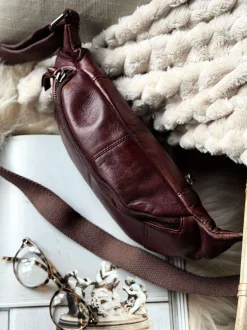 VIAMAJA Bæltetasker|Læder Tasker<Bumbag JUNE - New Dark cognac